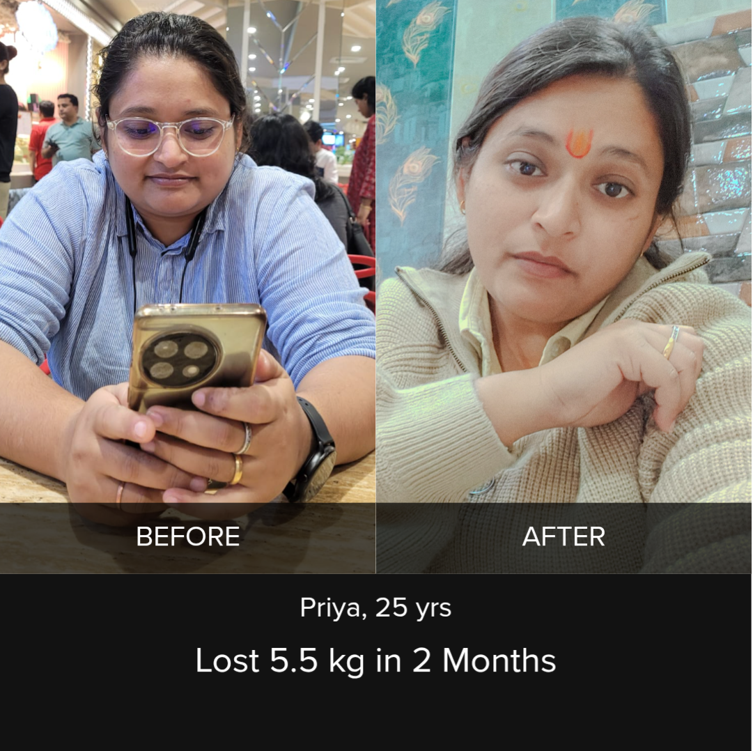 −5.5 kg in 2 months