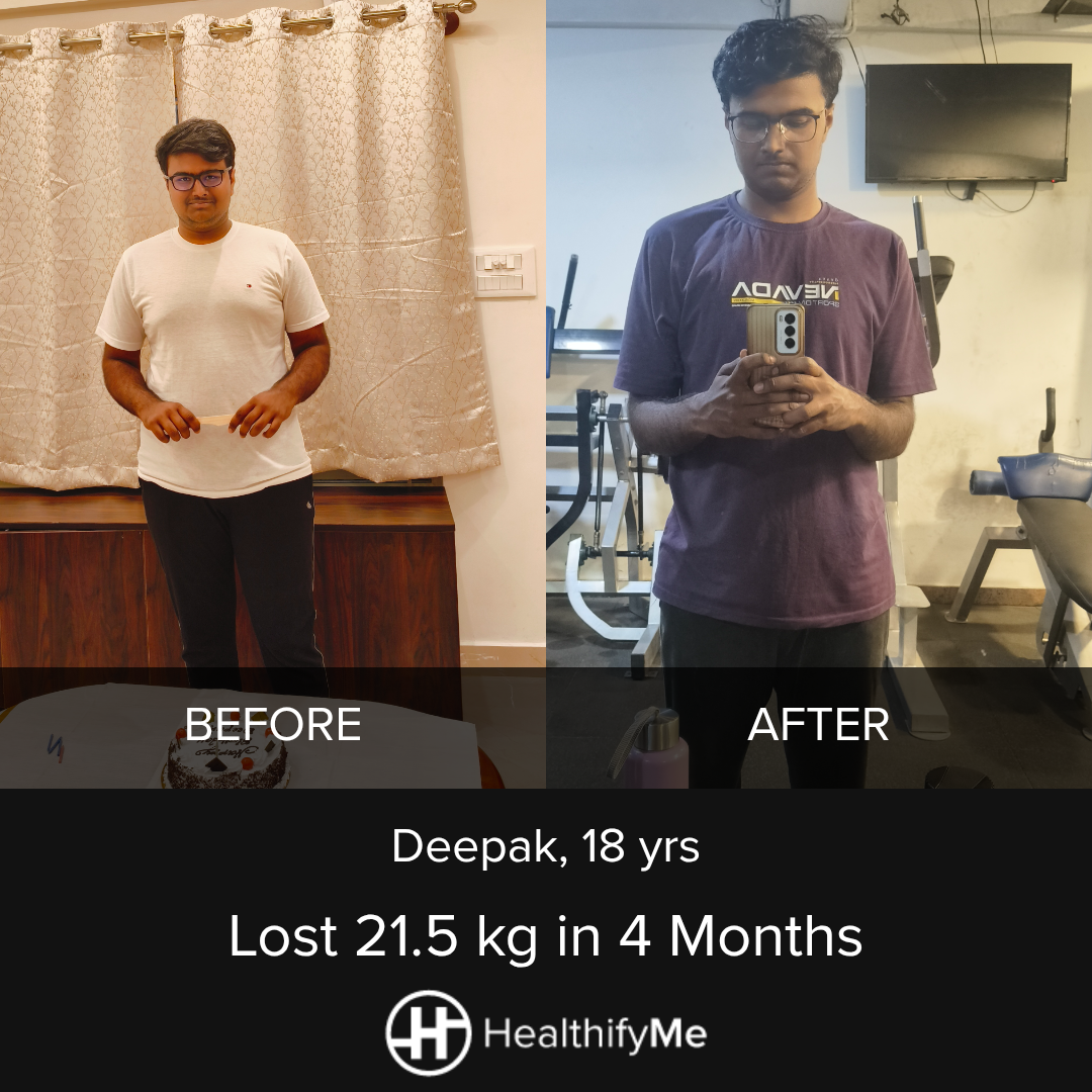 −21.5 kg in 4 months