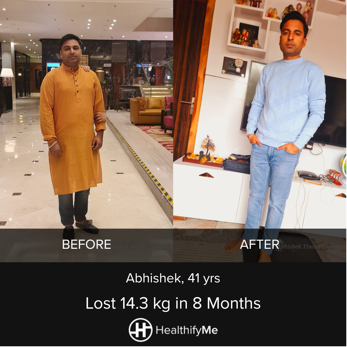 −14.3 kg in 8 months