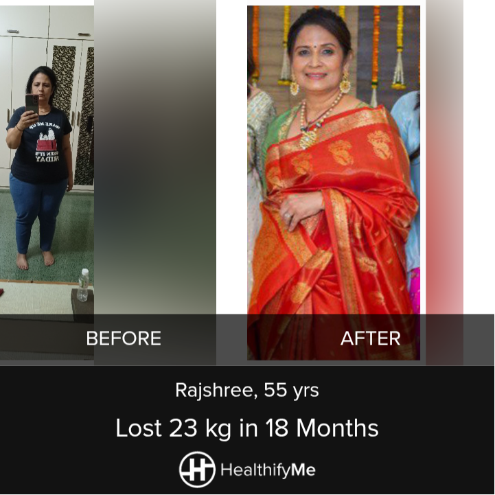 −23 kg in 2 years