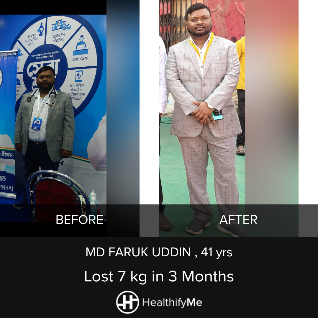 −7 kg in 3 months