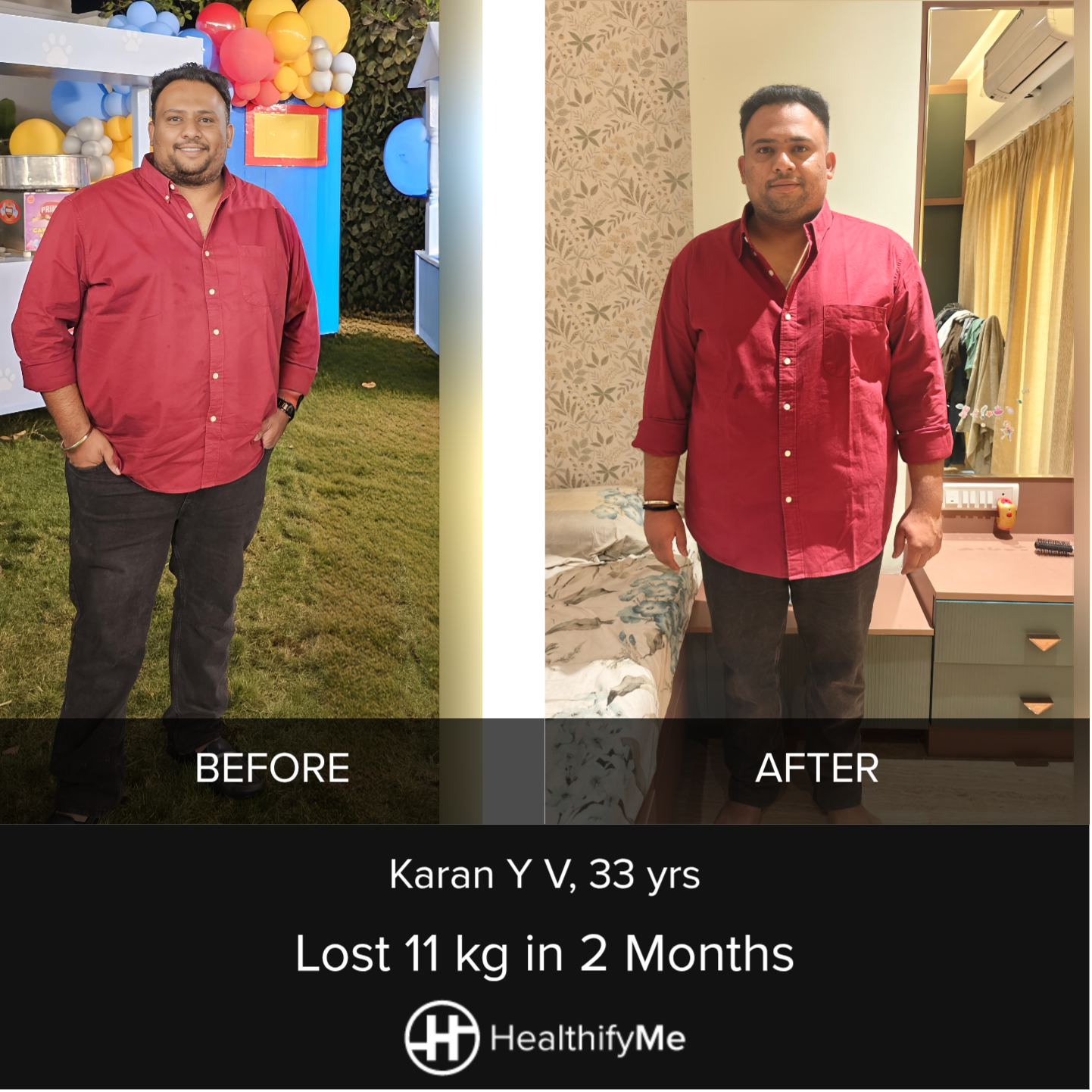 −11 kg in 2 months