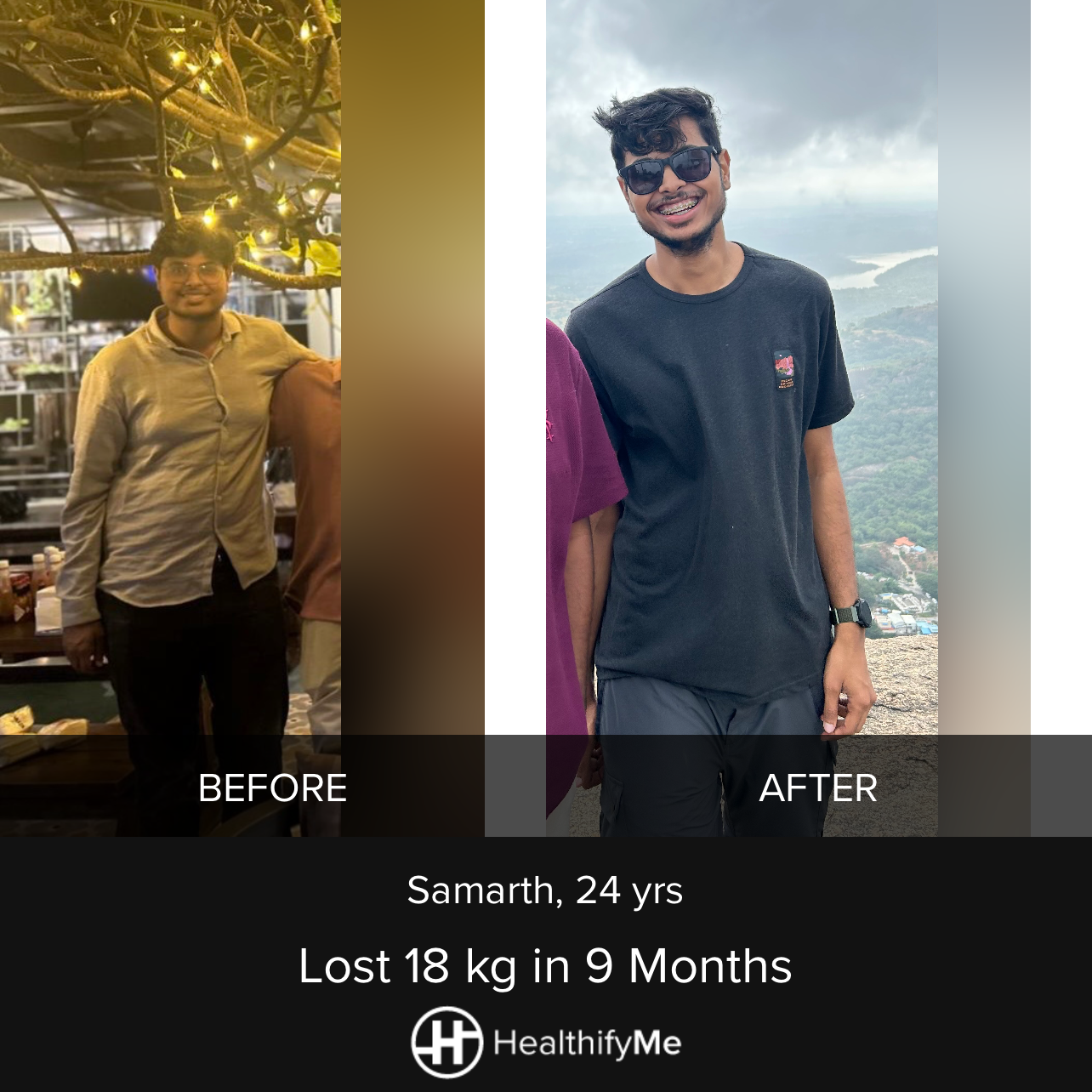 −18 kg in 9 months