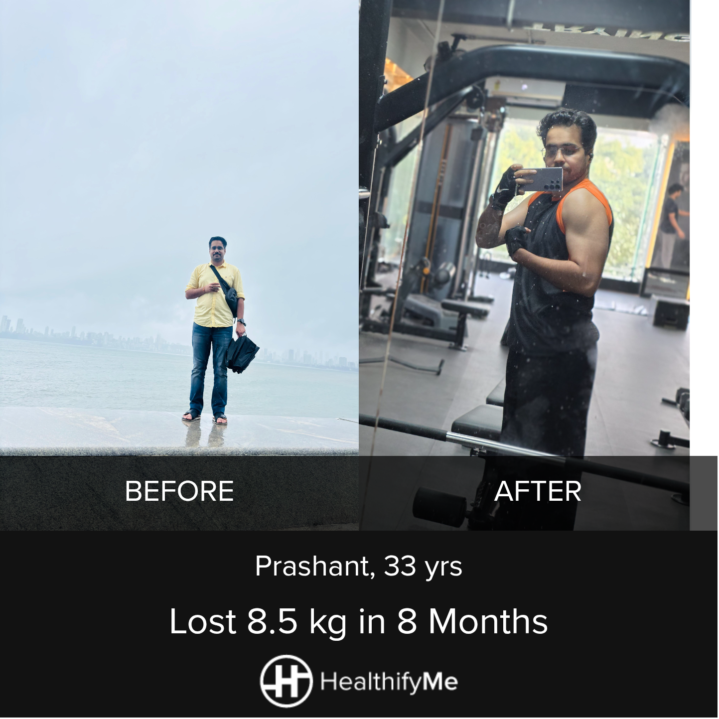 −8.5 kg in 8 months