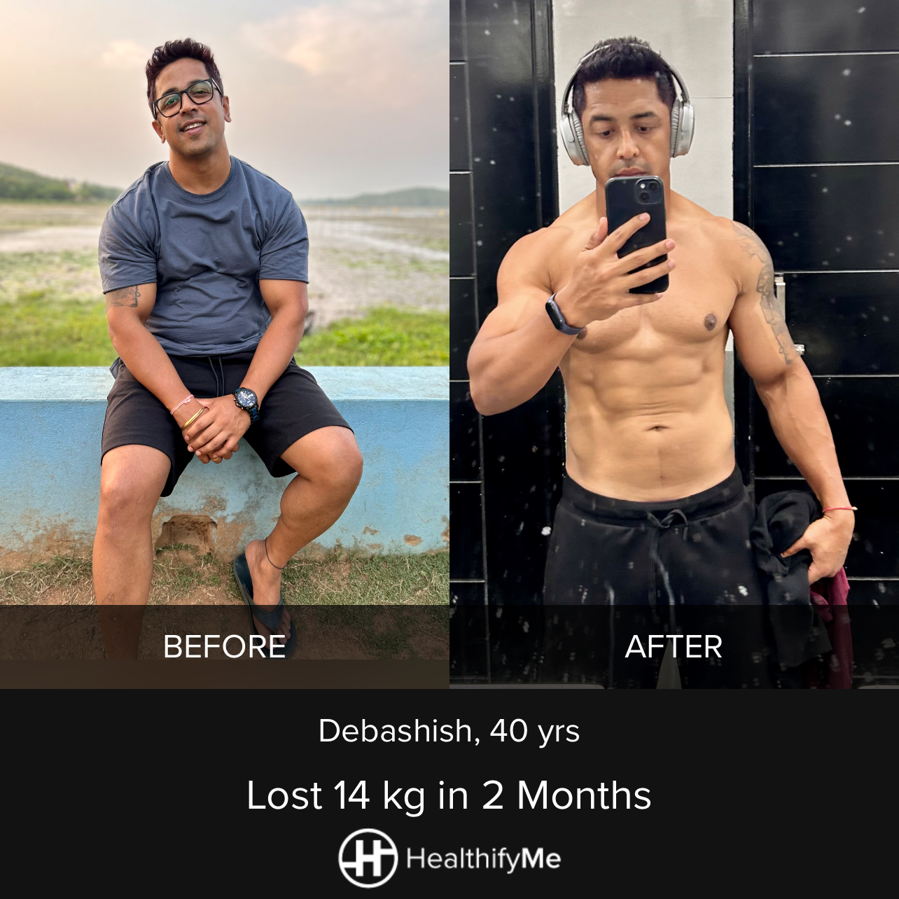 −14 kg in 2 months