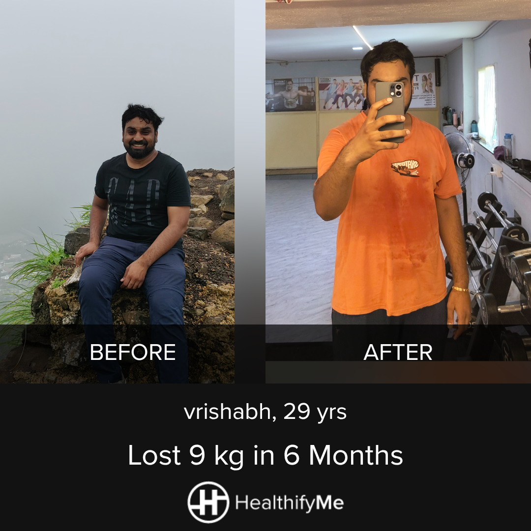 −9 kg in 6 months