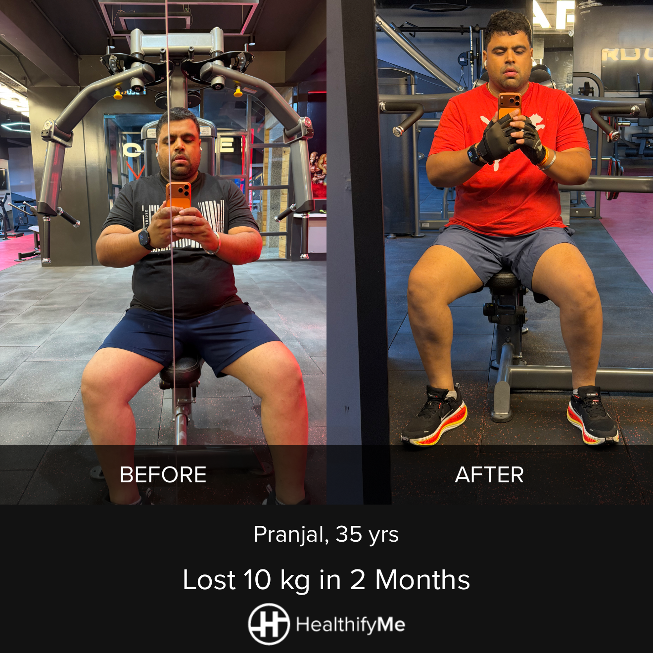 −10 kg in 2 months
