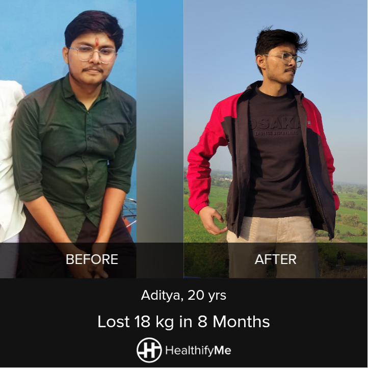 −18 kg in 8 months