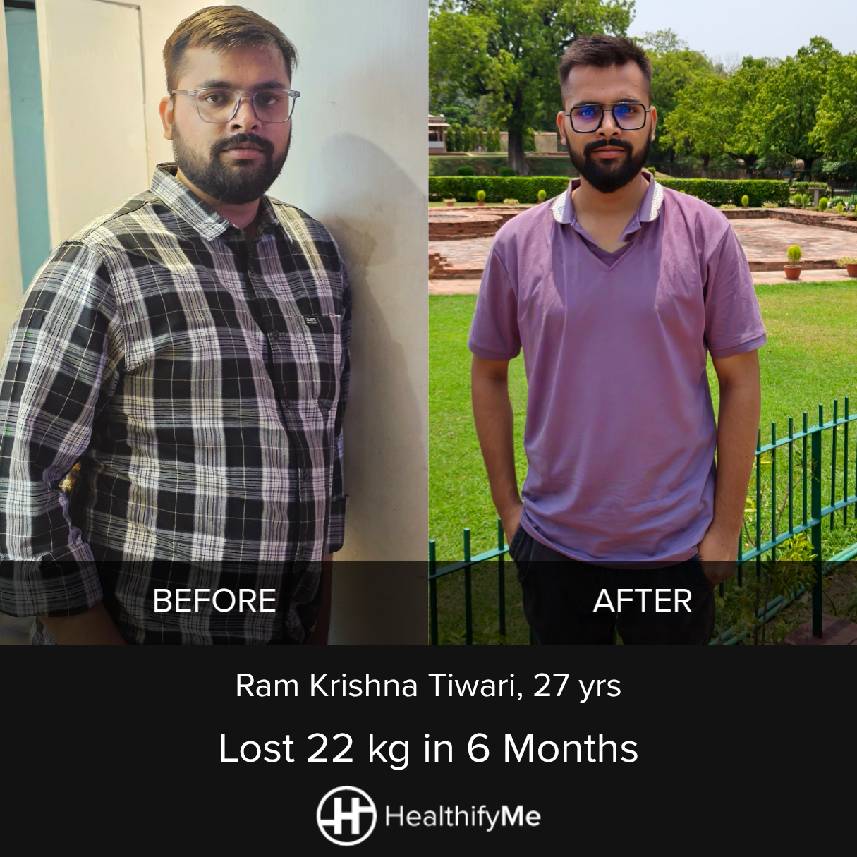−22 kg in 6 months
