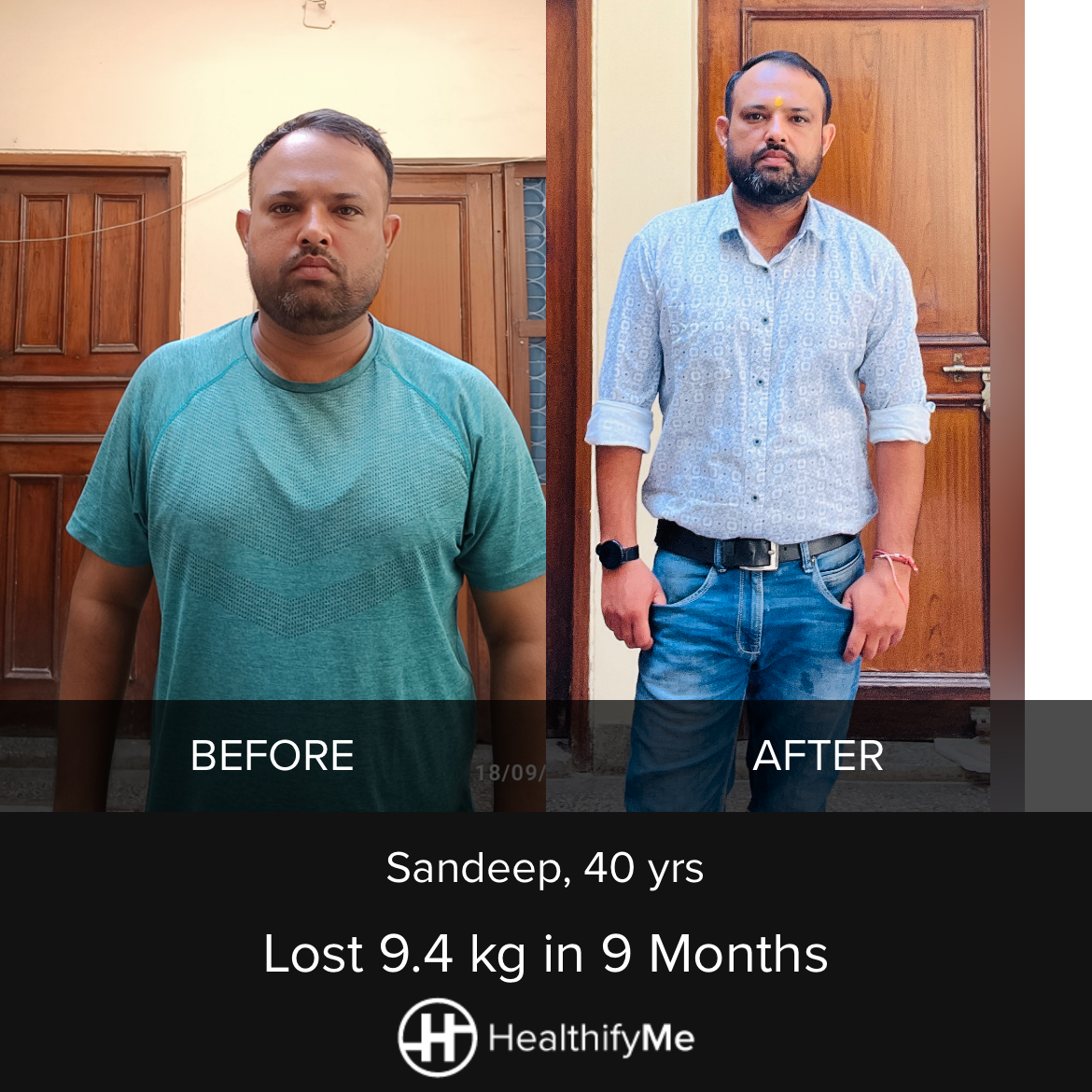 −9.4 kg in 9 months