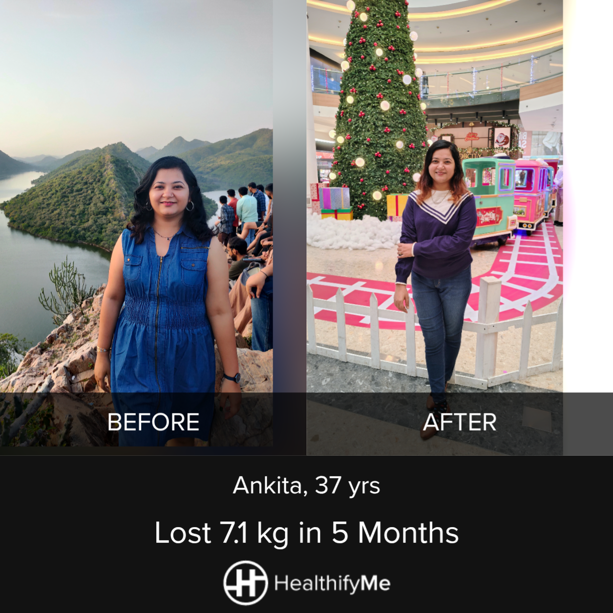 −7.1 kg in 5 months