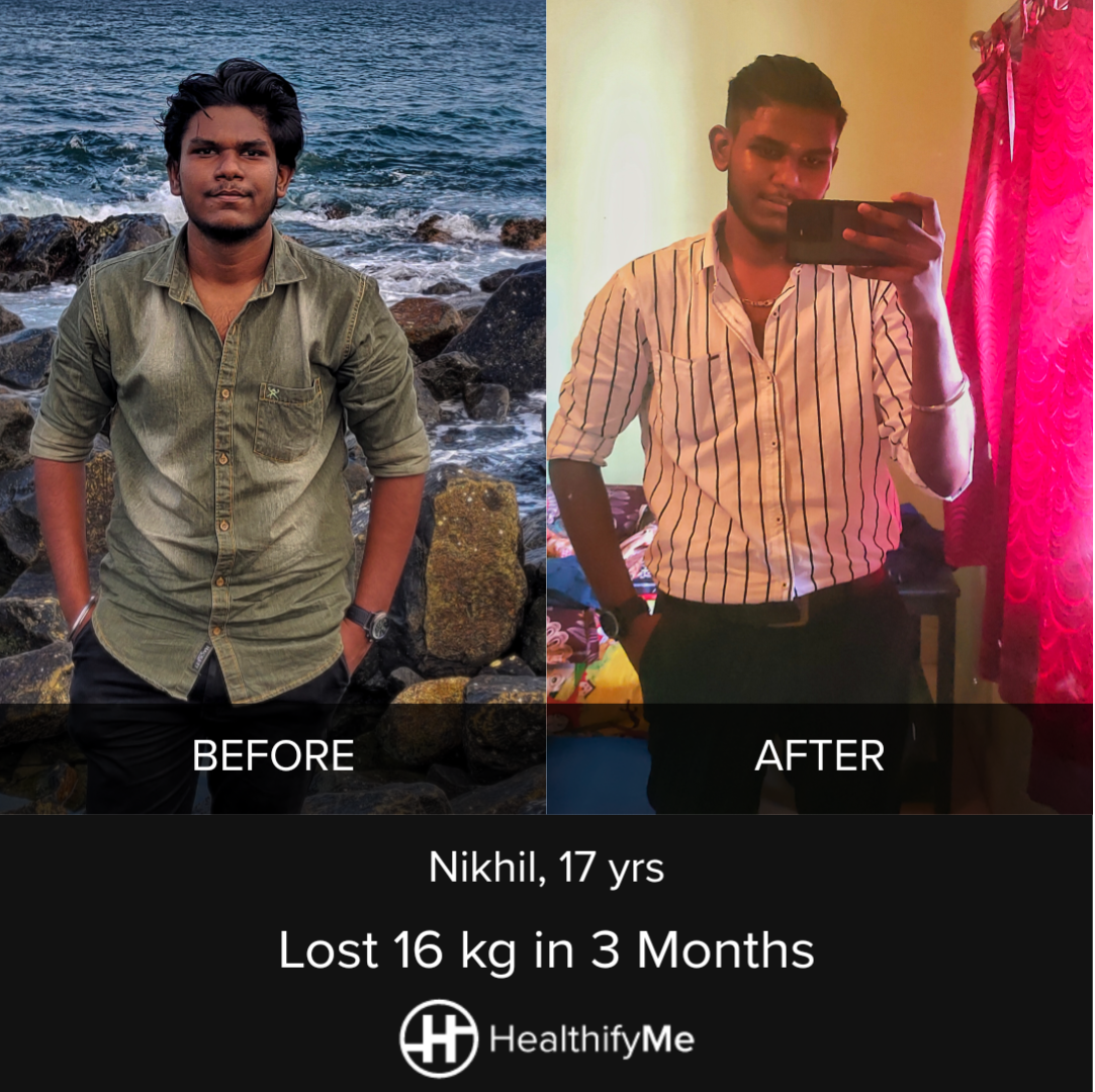 −16 kg in 3 months
