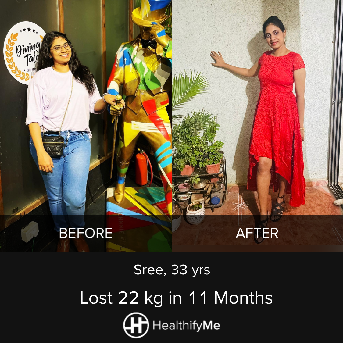 −22 kg in 11 months