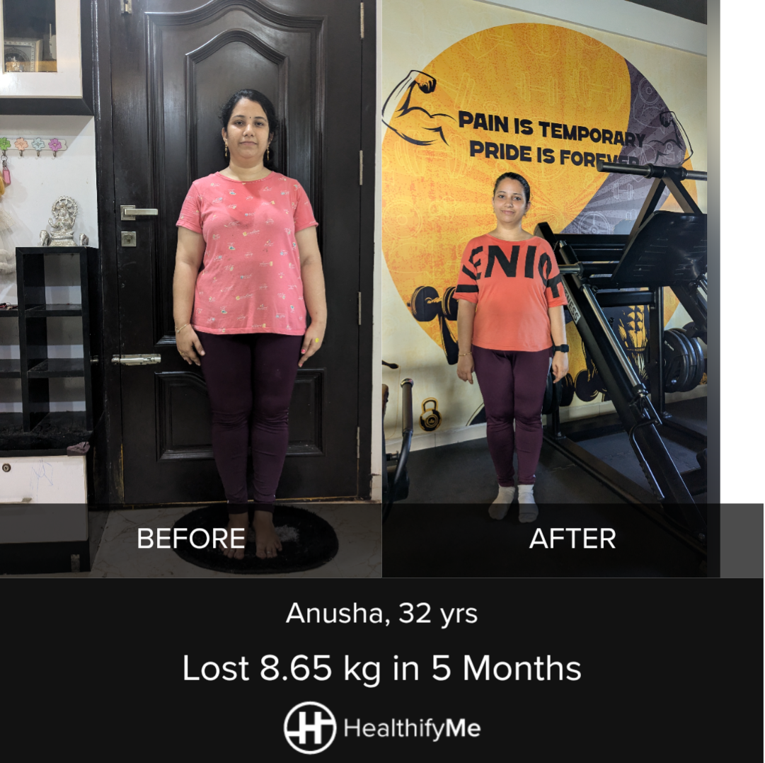 −8.7 kg in 5 months