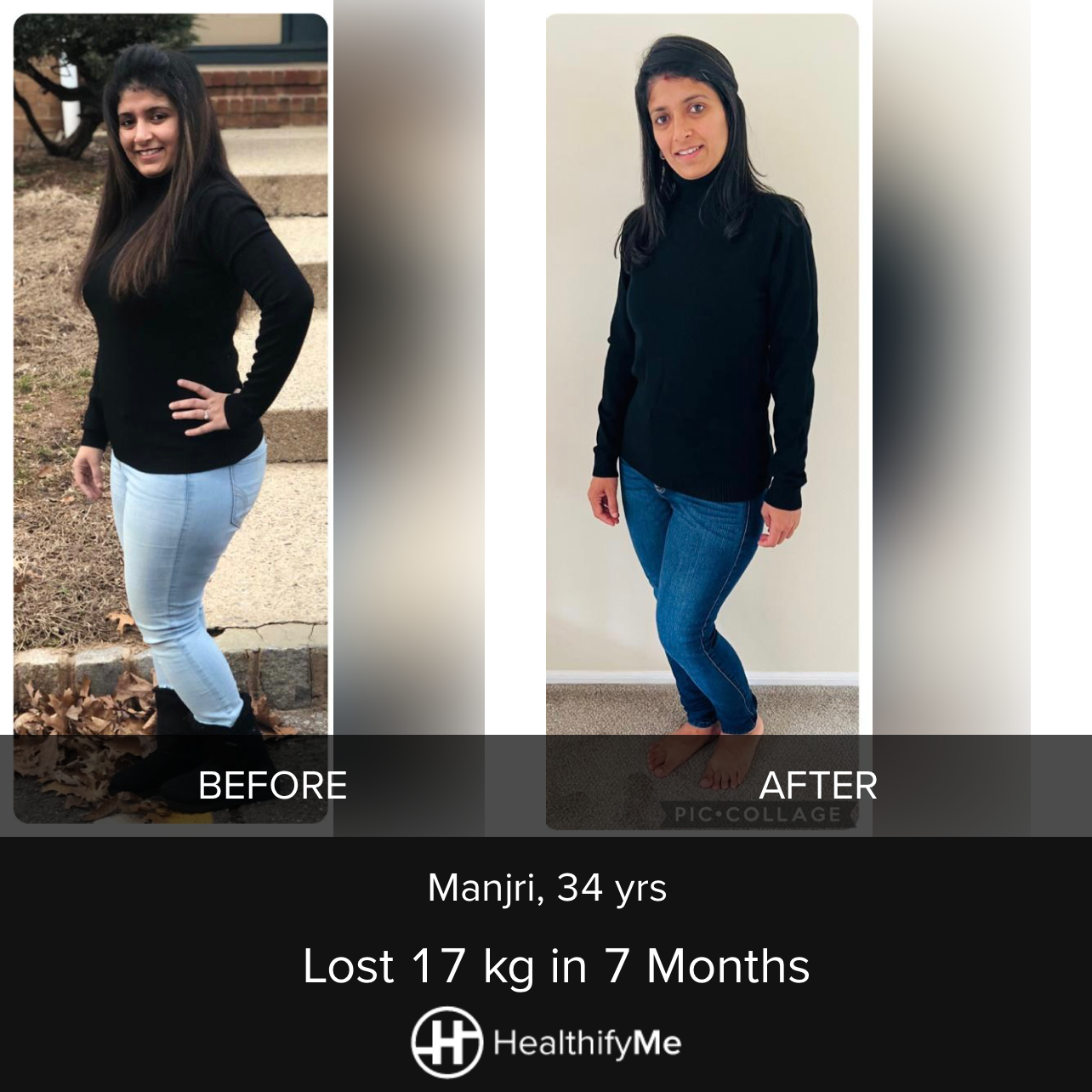 −17 kg in 7 months