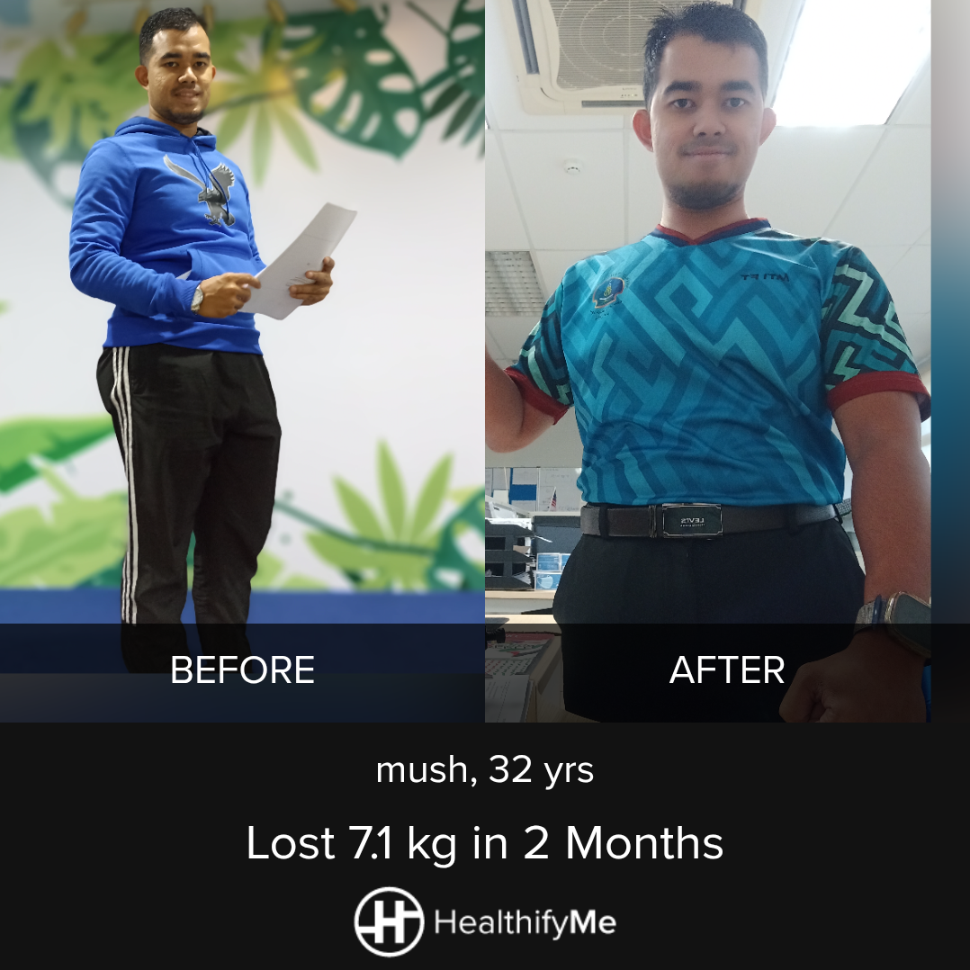 −7.1 kg in 2 months