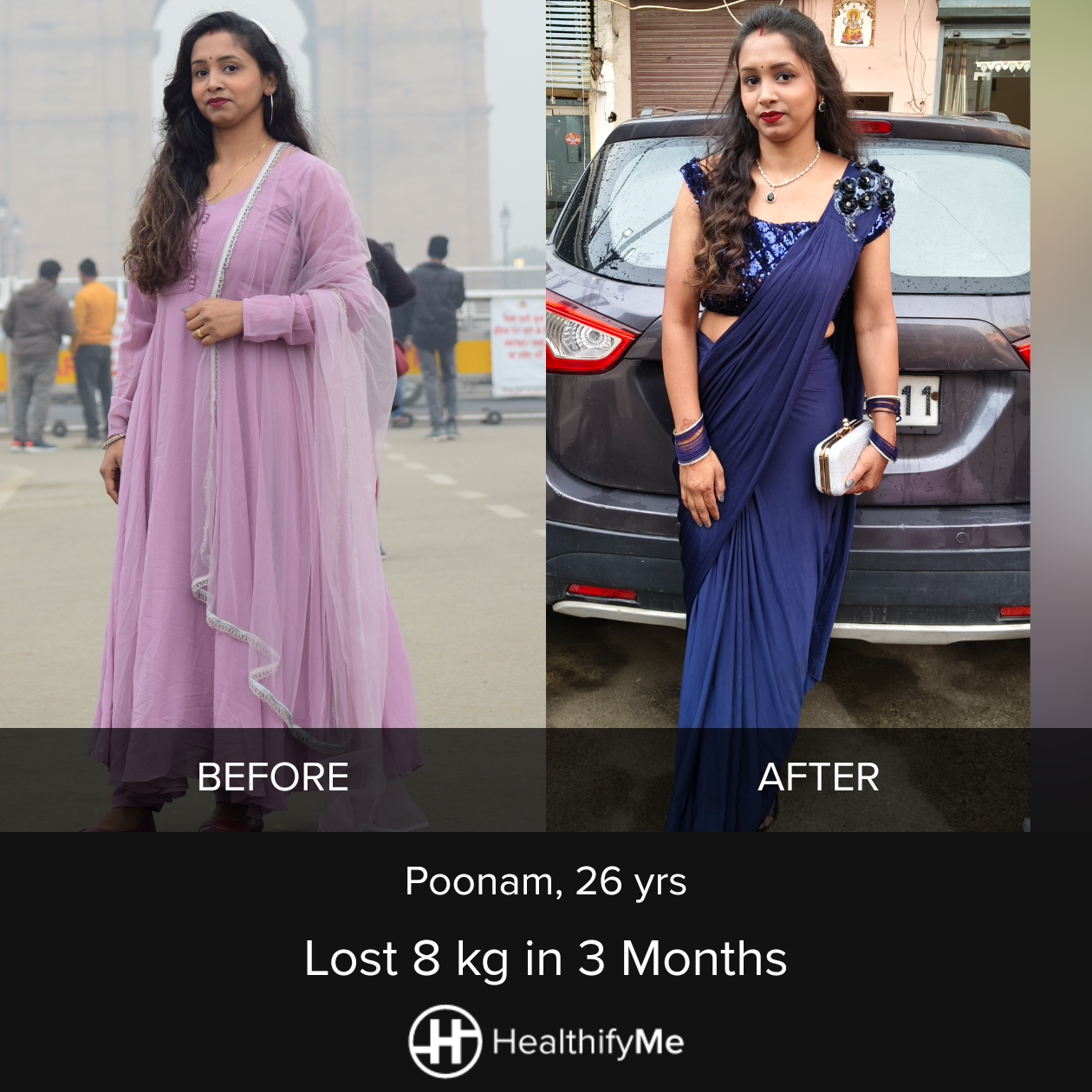 −8 kg in 3 months