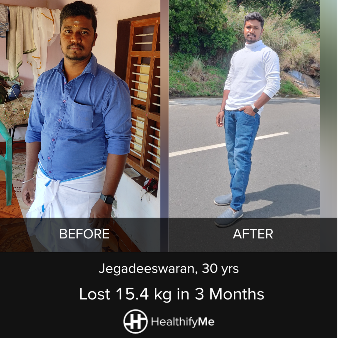−15.4 kg in 3 months