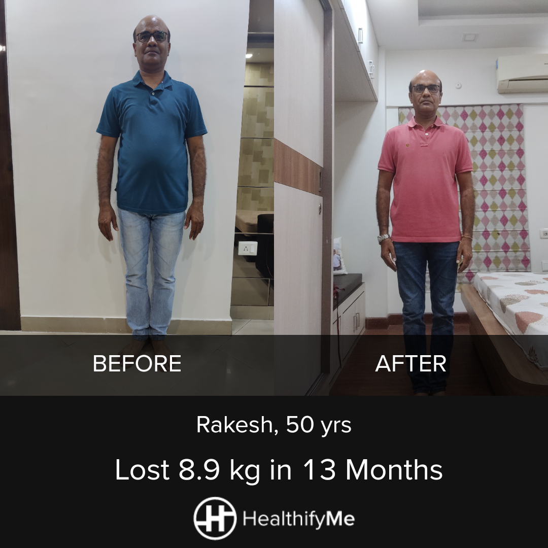 −8.9 kg in 1 year