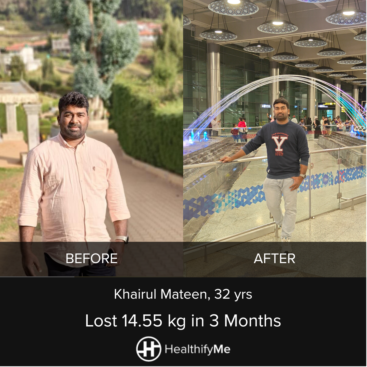 −14.6 kg in 3 months