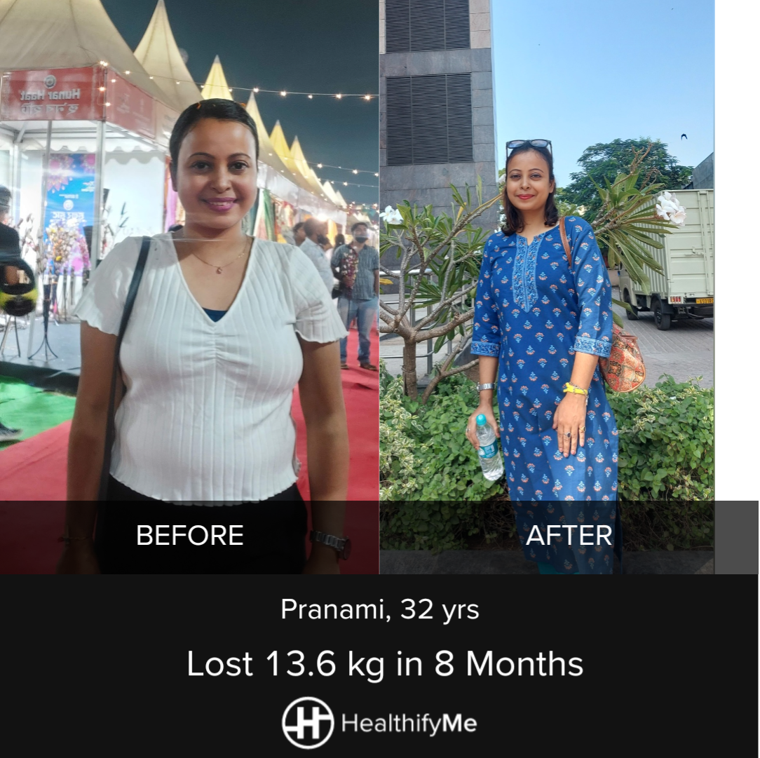 −13.6 kg in 8 months