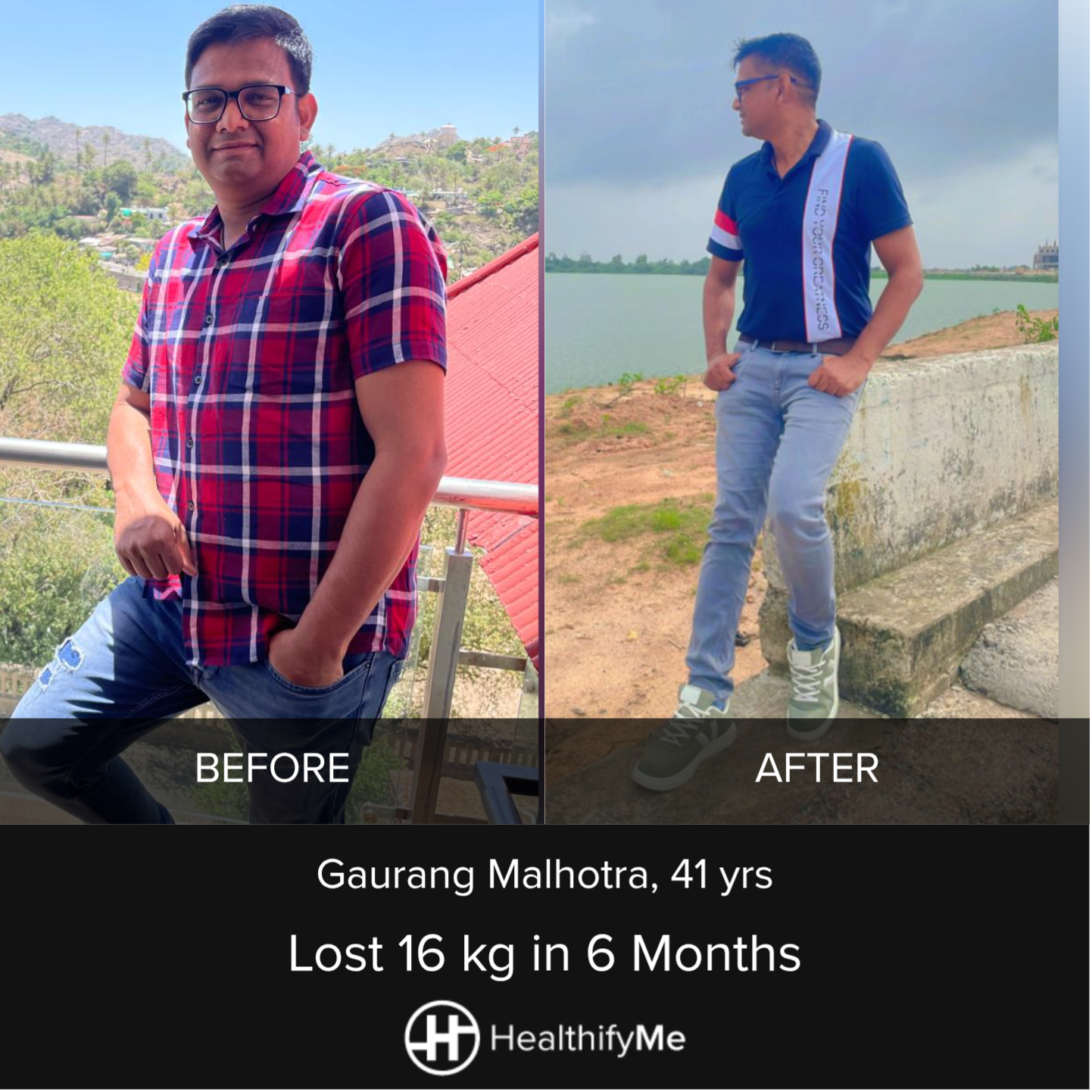 −16 kg in 6 months