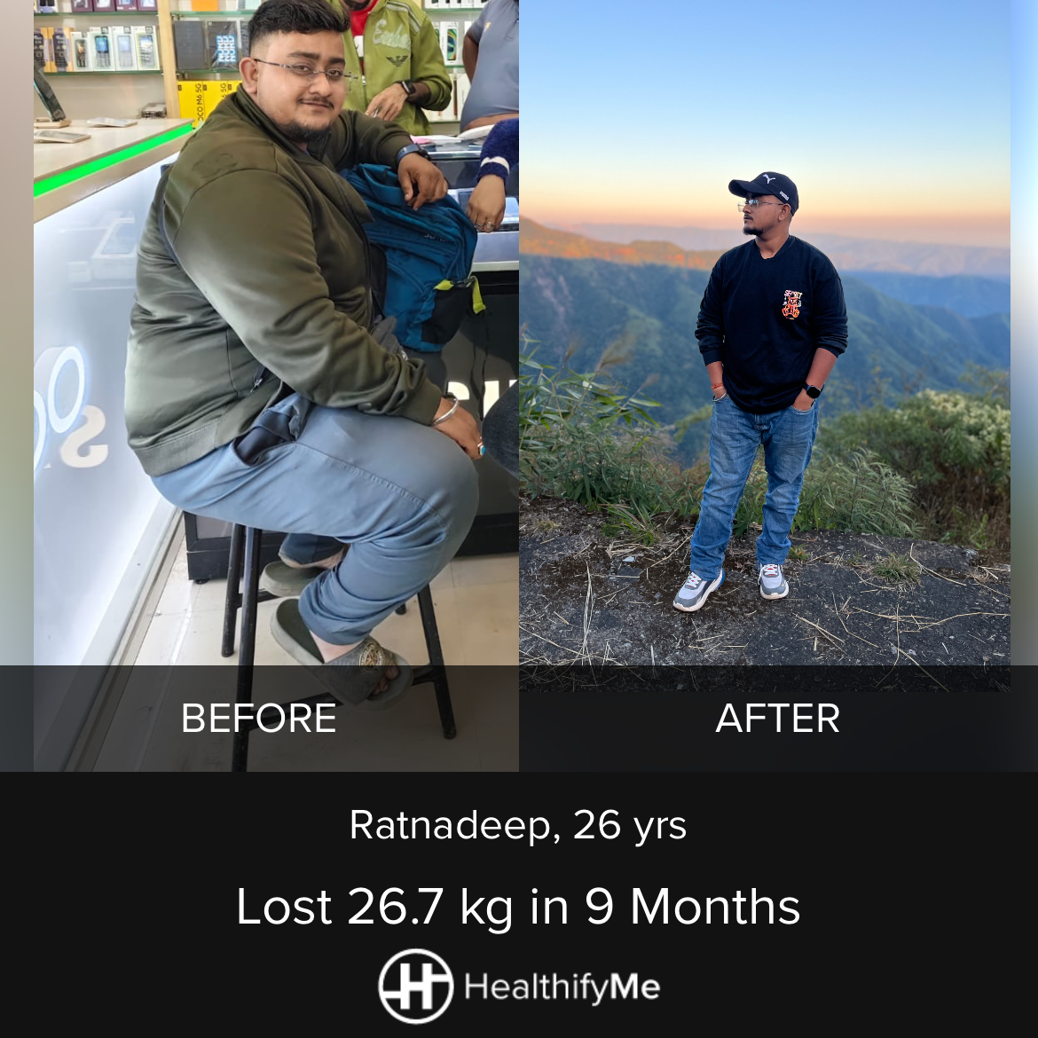 −26.7 kg in 9 months