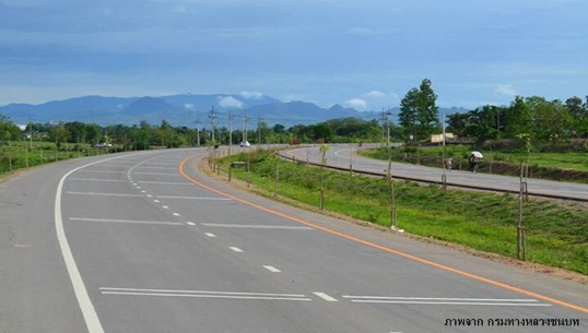 กรมทางหลวงชนบทสร้างถนนรองรับเขตเศรษฐกิจพิเศษแม่สอด