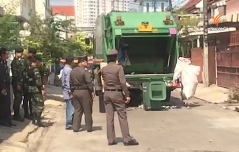 ตร.ค้นบ้านต้องสงสัยเหตุระเบิดย่านบางนา พบมีด-ปืน ยันไม่ใช่การสร้างสถานการณ์