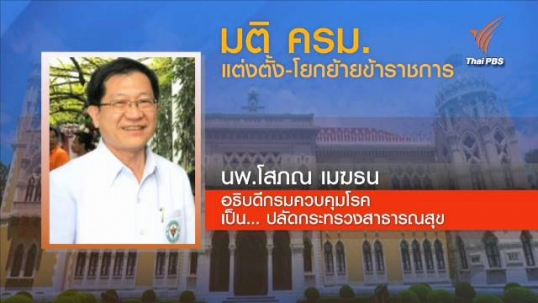 มติครม.แต่งตั้ง 