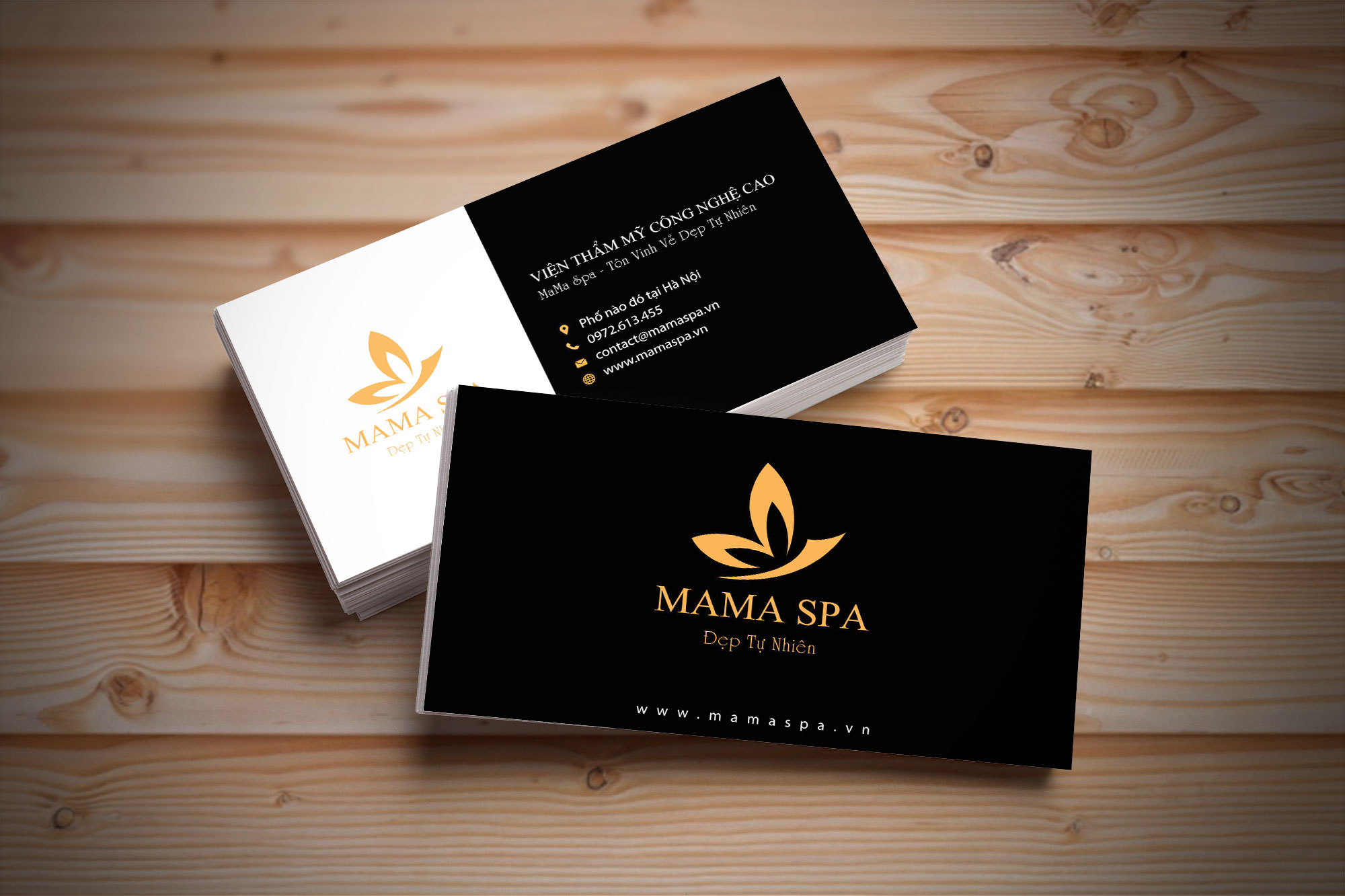 nhận thiết kế card visit cho spa catalogue cover design