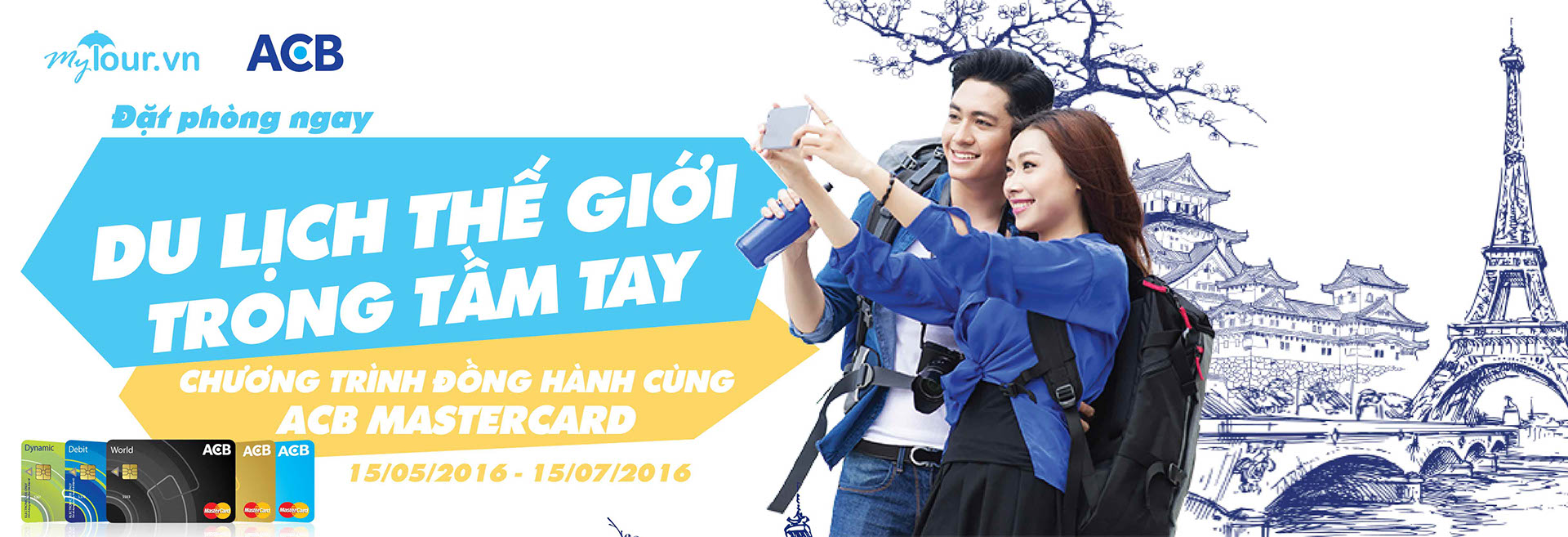 Banner du lịch độc đáo