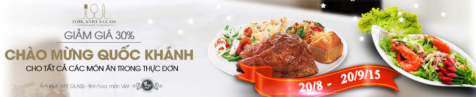Banner khuyến mại bắt mắt