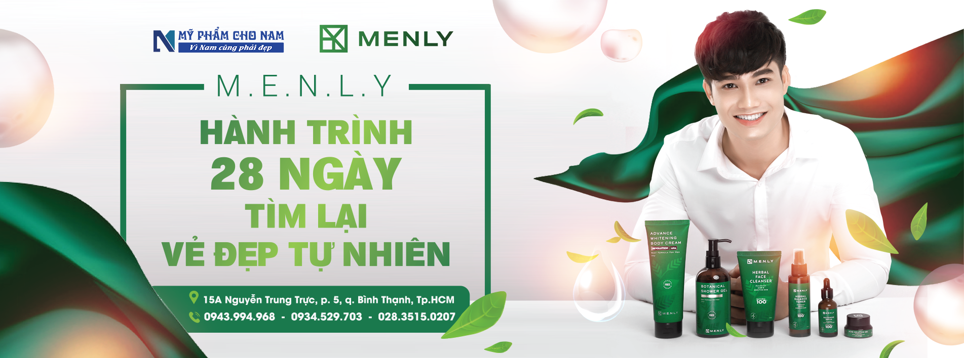 Mẫu banner mỹ phẩm 3