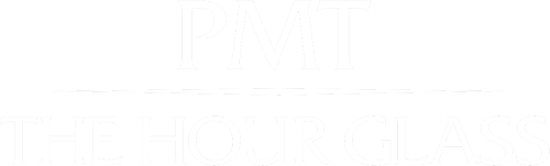 the hour glass logo