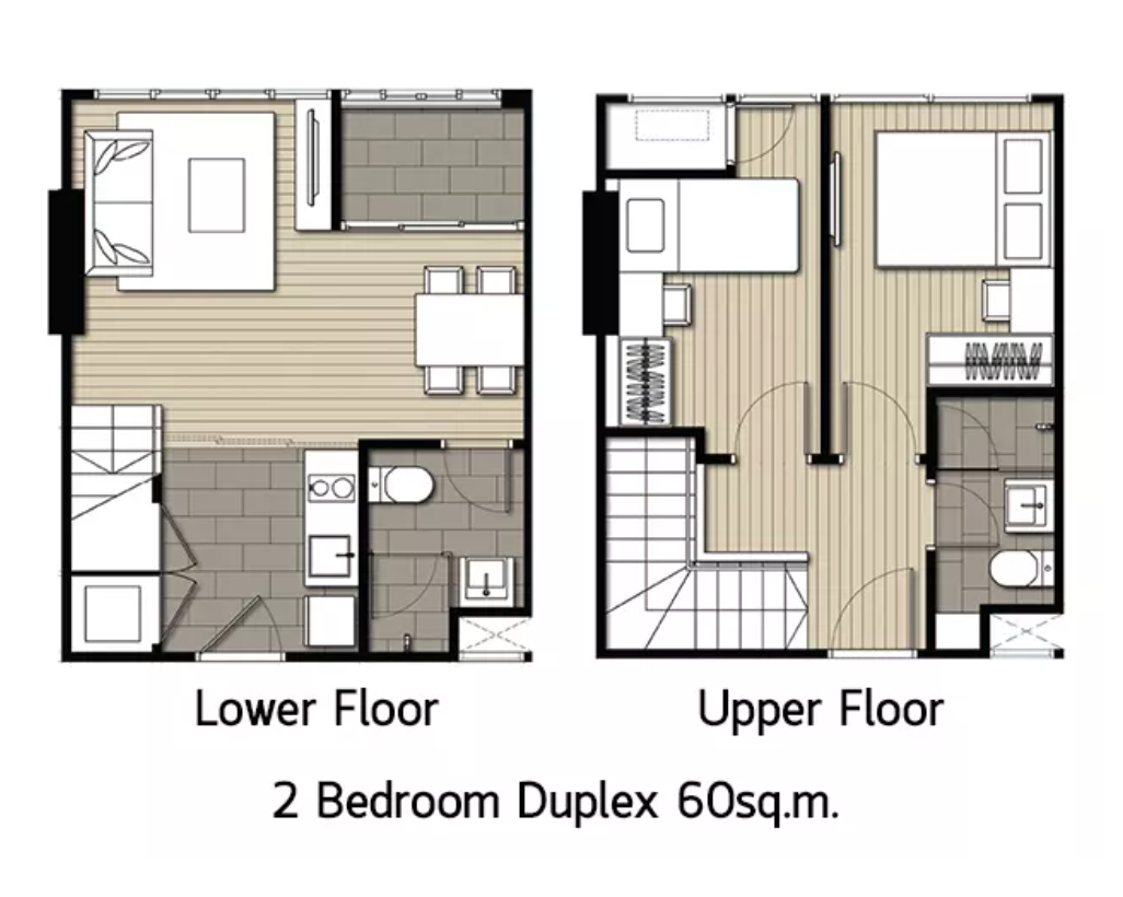 Ideo Mobi Sukhumvit Unit Plan Duplex