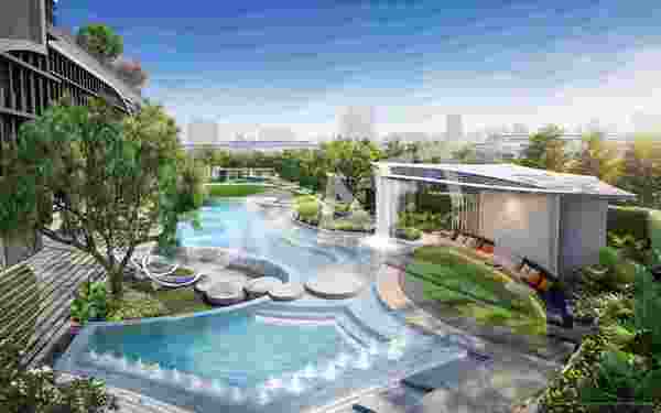 Life Udomsuk Station Swimming Pool