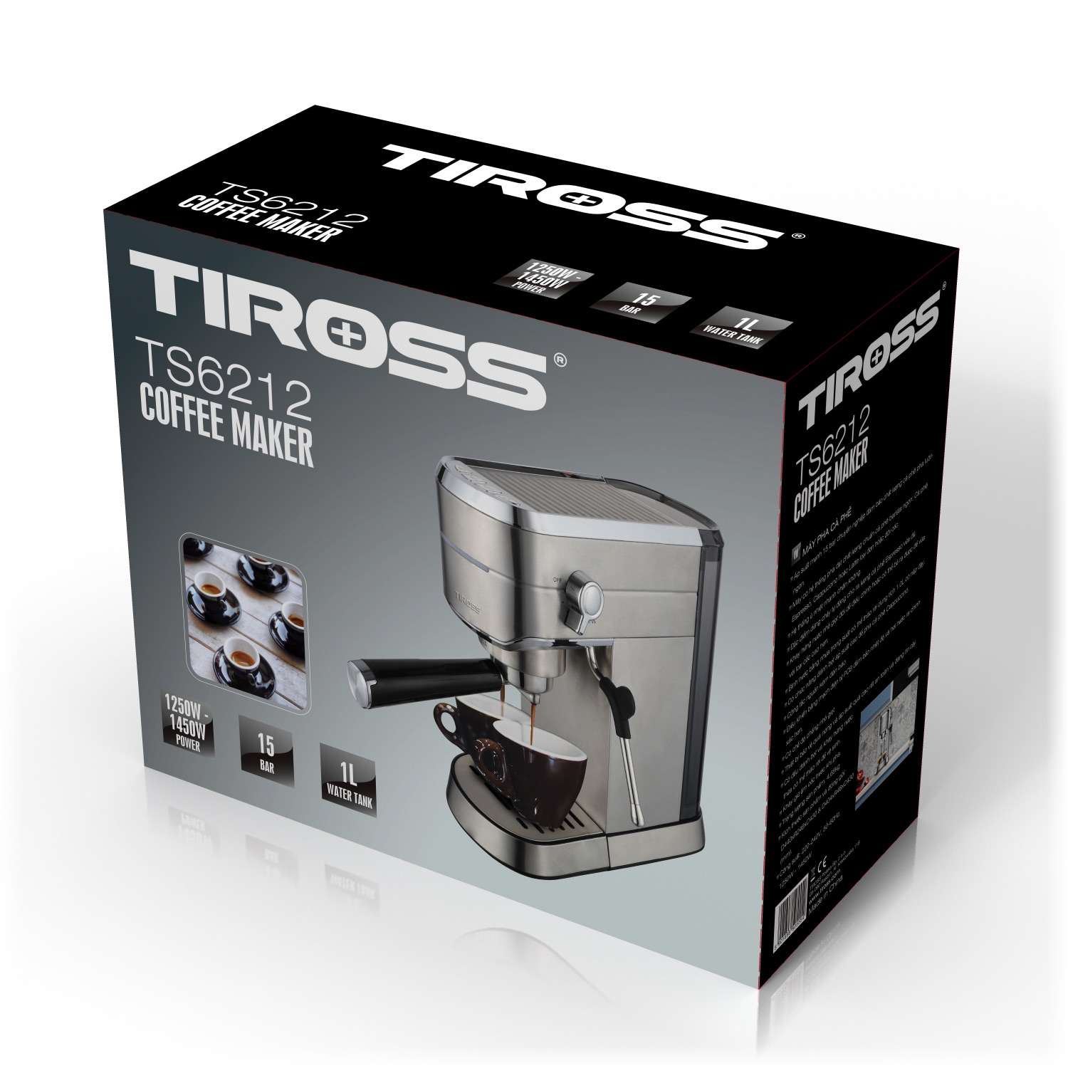 Máy pha cà phê TS6212 Máy pha cà phê TS6212