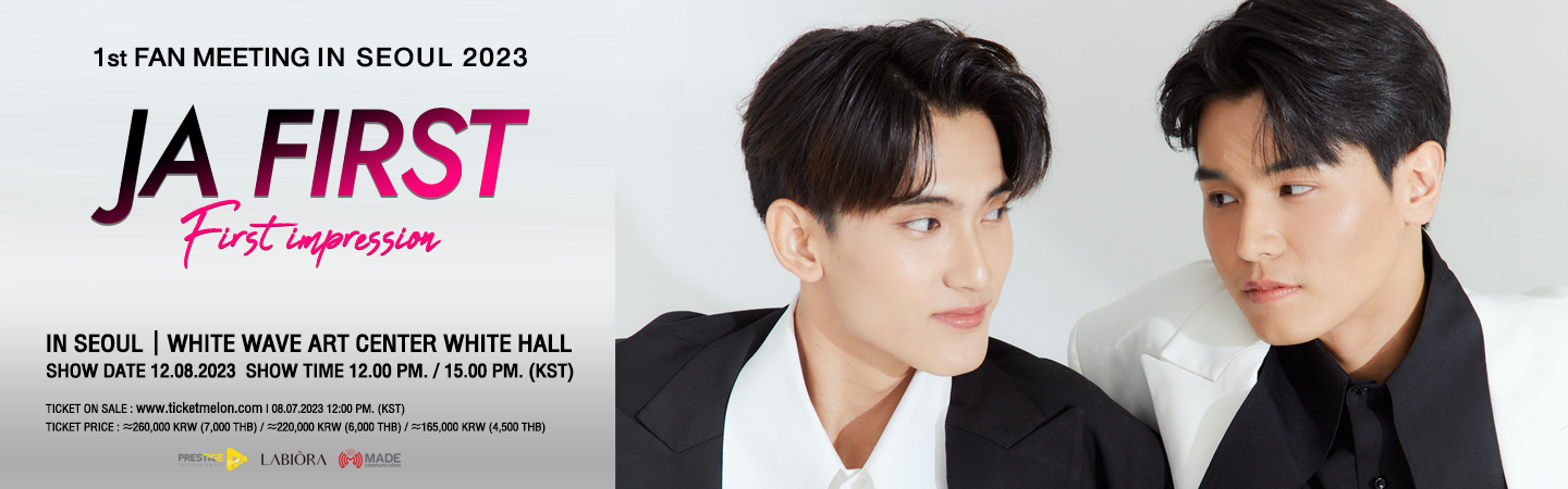 JAFIRST FIRST IMPRESSION (15.00 KST) - Ticketmelon