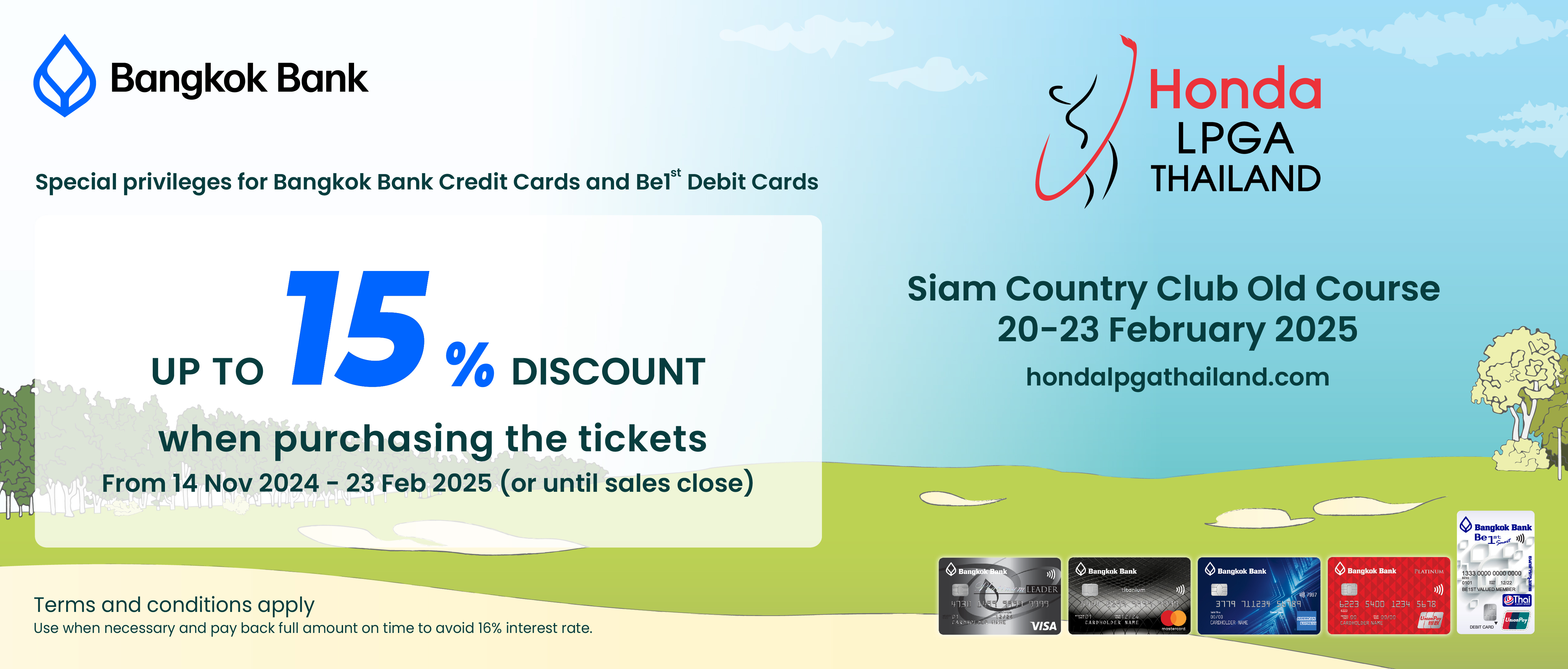 Honda LPGA Thailand 2025 - Ticketmelon