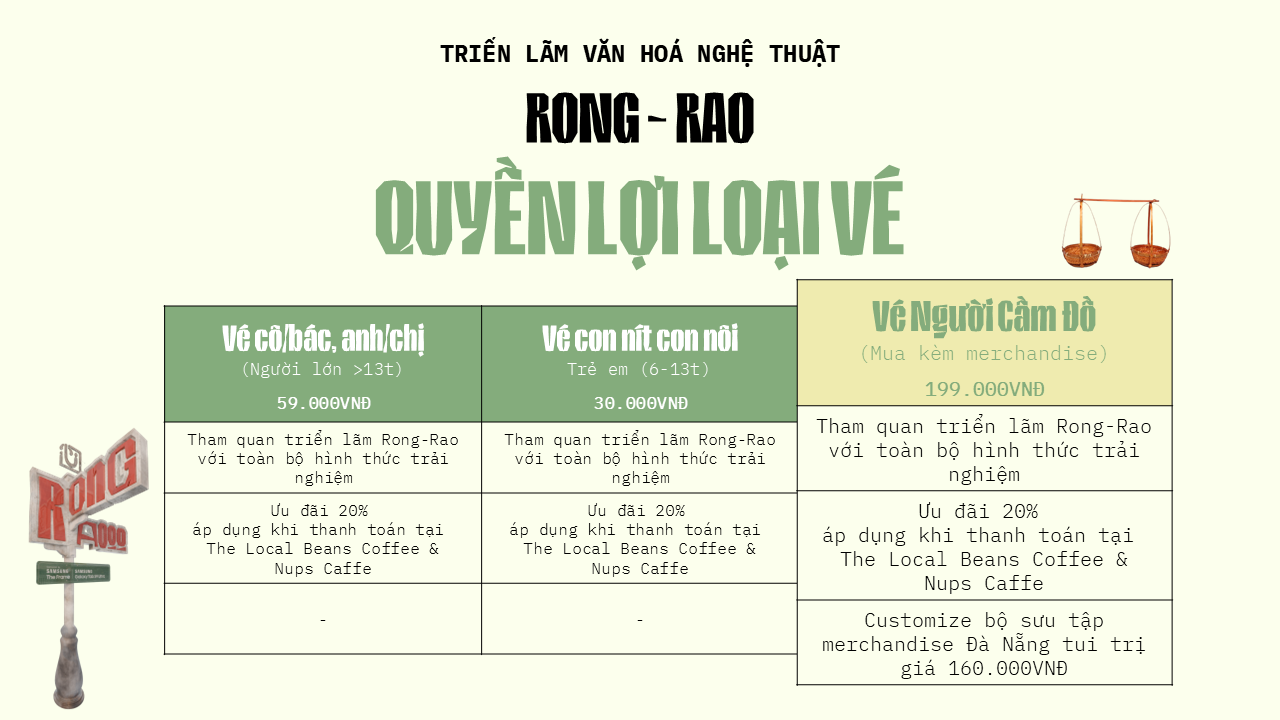 Rong Rao Triển lãm Văn hoá Nghệ thuật Rong - Rao - Ticketmelon