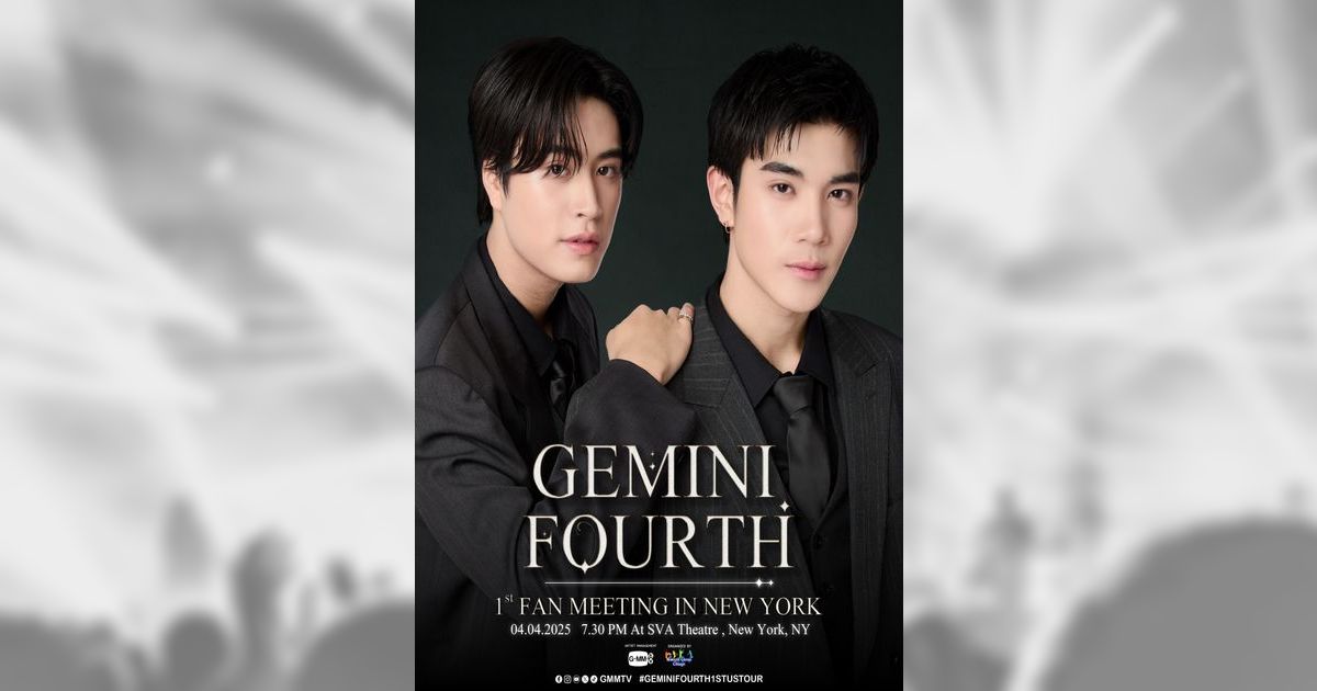 gmm GEMINI FOURTH 1st FAN MEETING ポスター