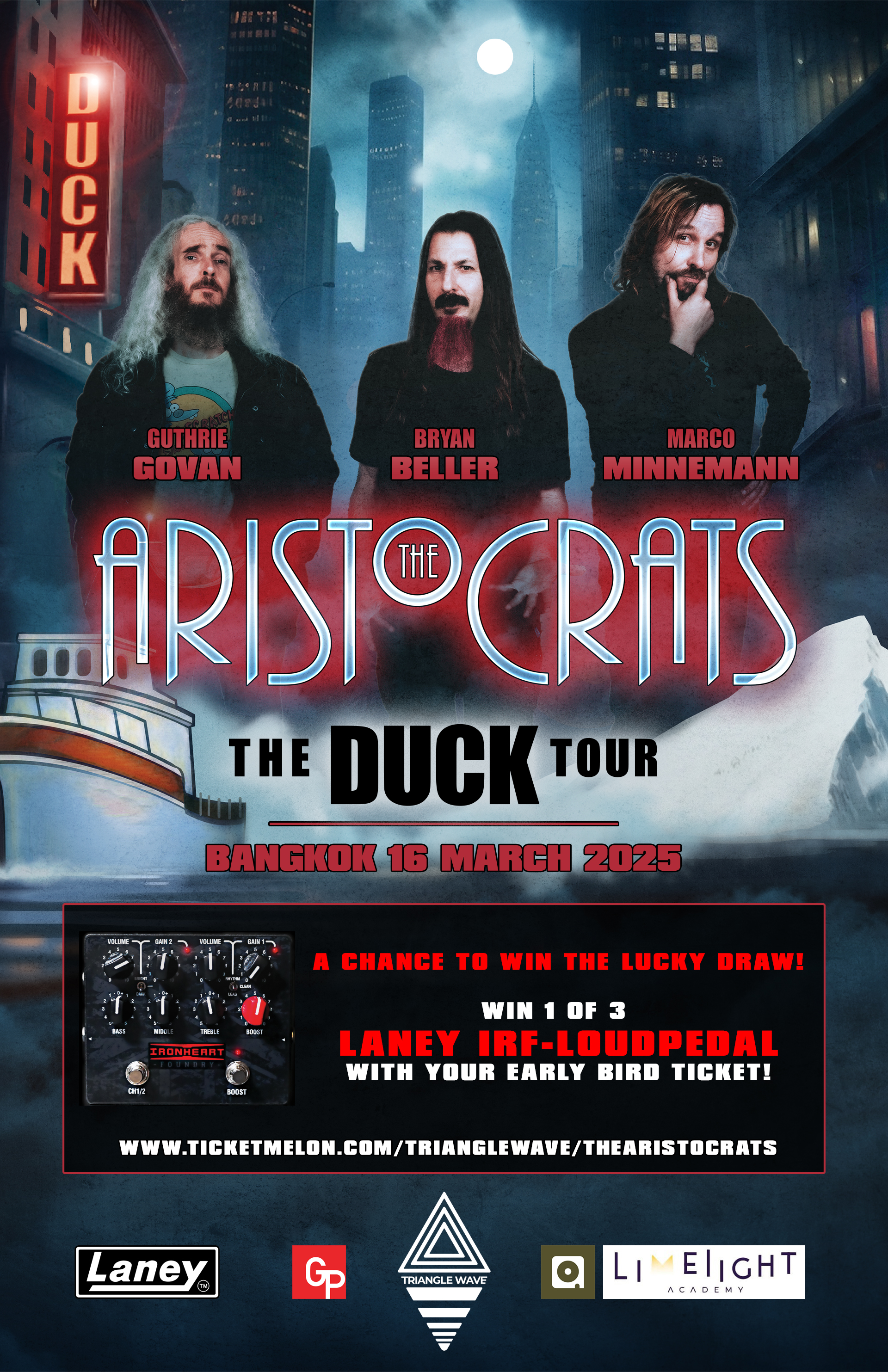 The Aristocrats : An Electrifying Live Experience in Bangkok