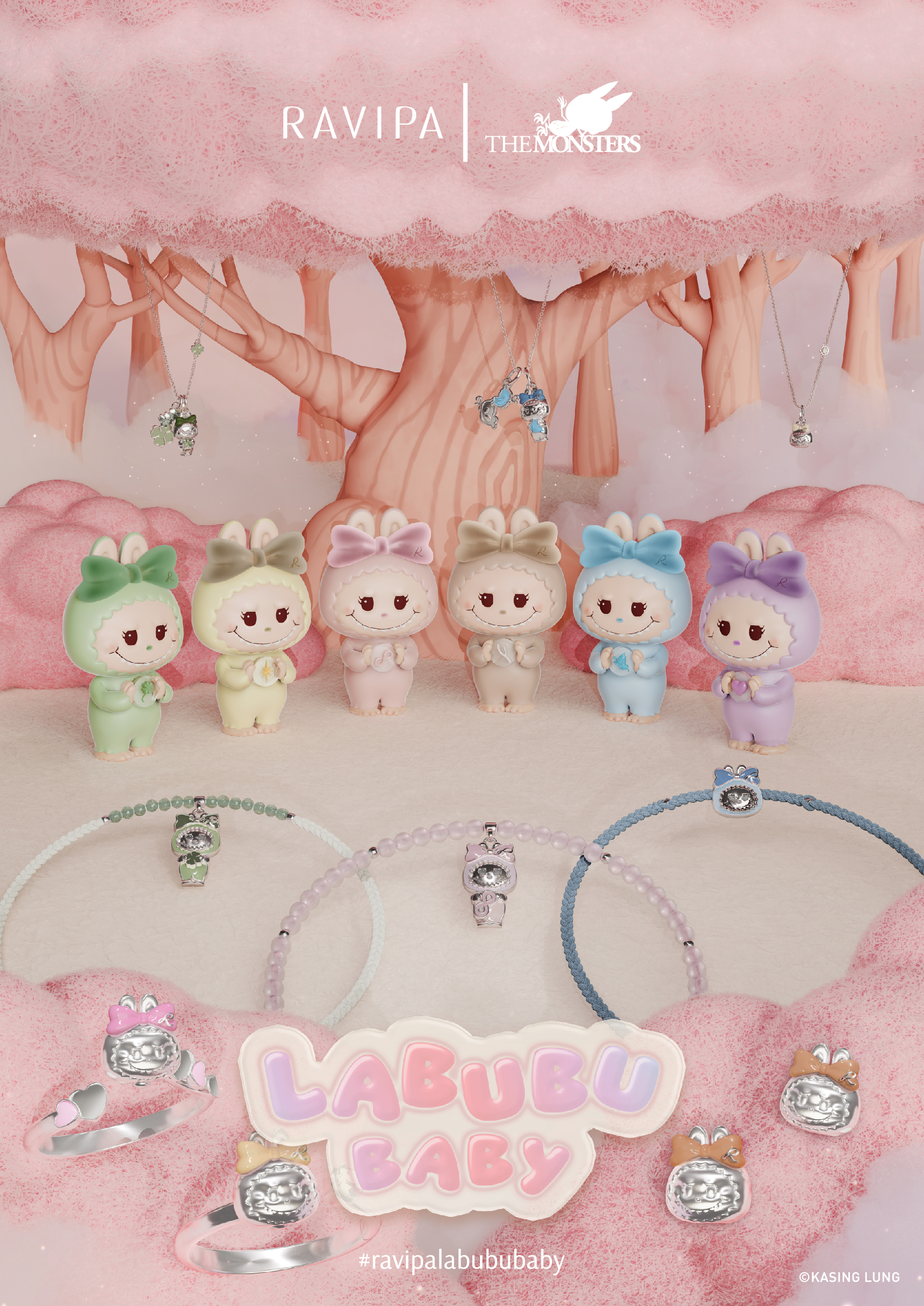 LUCKY DRAW - RAVIPA X The Monsters Labubu Baby - Ticketmelon