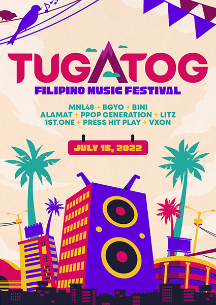 Ticketmelon - TUGATOG Filipino Music Festival (ONLINE Access)