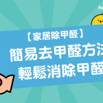 【 家居除甲醛 】 簡易去甲醛方法輕鬆消除甲醛