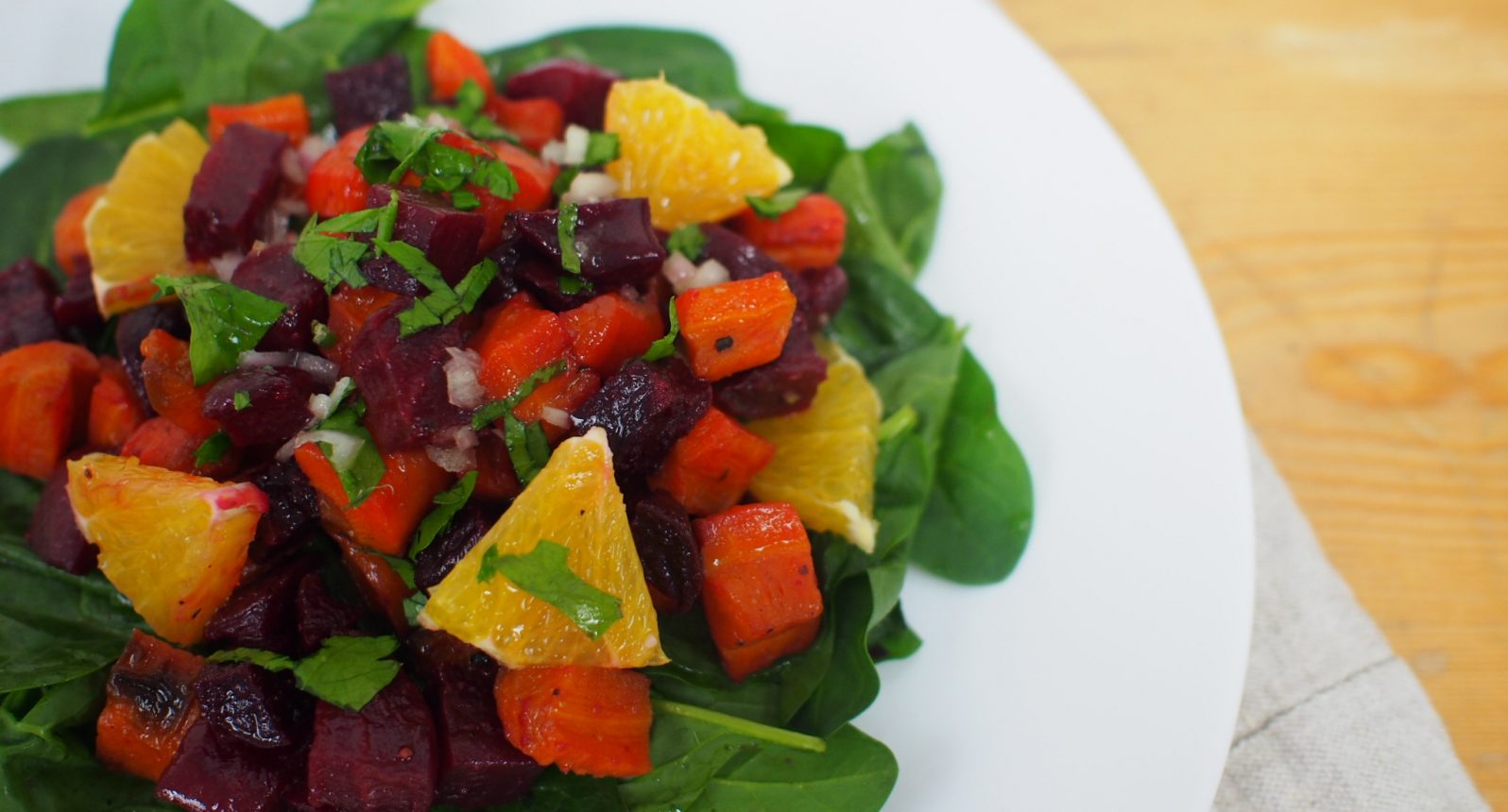 Beetroot, carrot, salad, Christmas dishes, recipe