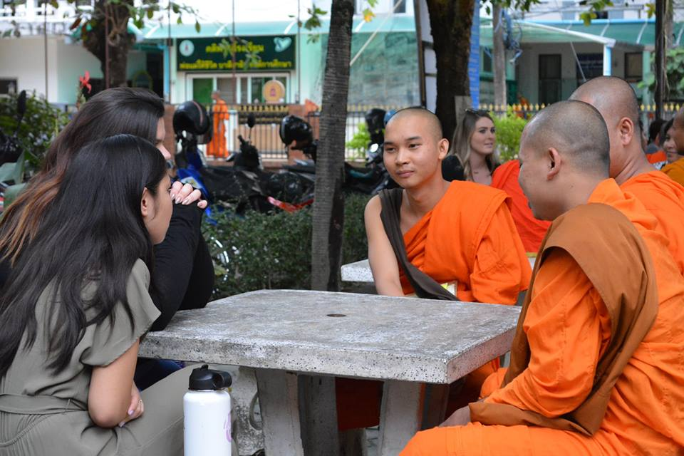 Monk Chat Chiang Mai Thailand