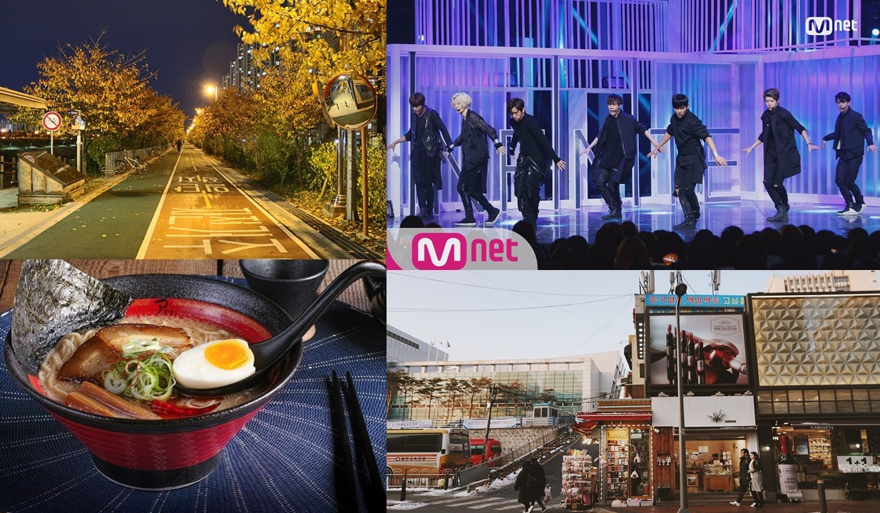 Celebrity hotspots in Hongdae Seoul korea