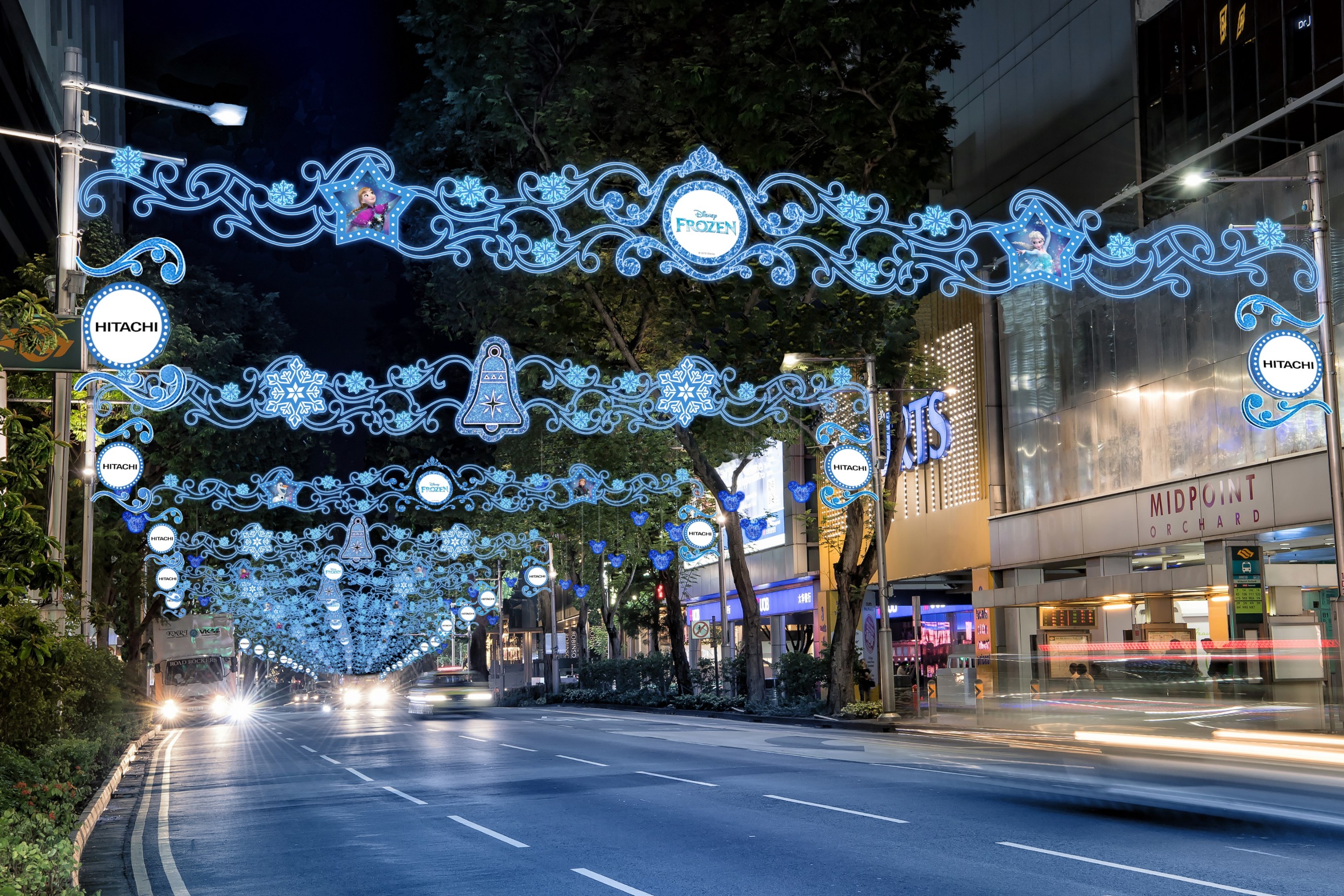 celebrate christmas in singapore this year with disney mickey mouse christmas lights